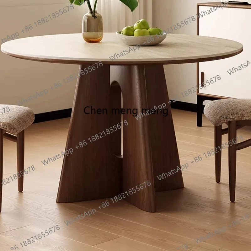 Particularly Round Dining Table Support Wrought Ancient Style Dining Table Restaurant Hotel Home Furniture Nesa De Jantar