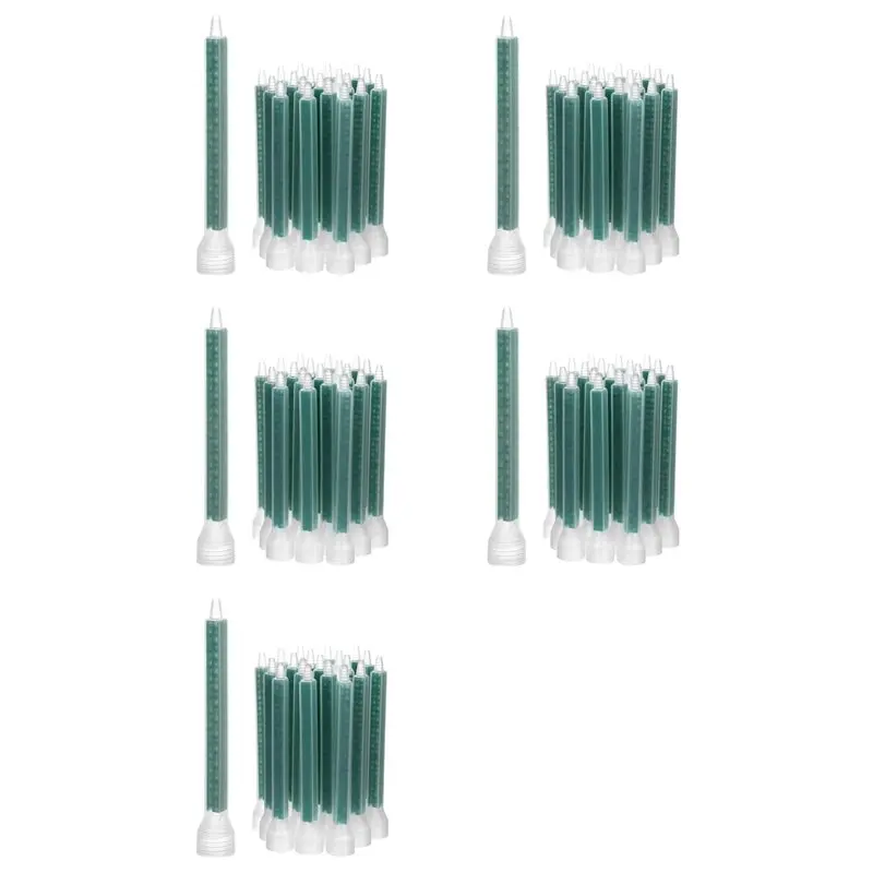 ABKP-24 Epoxy Mixing Nozzle, Static Mixing Nozzle Tip For Adhesive Cartridges 100Pcs