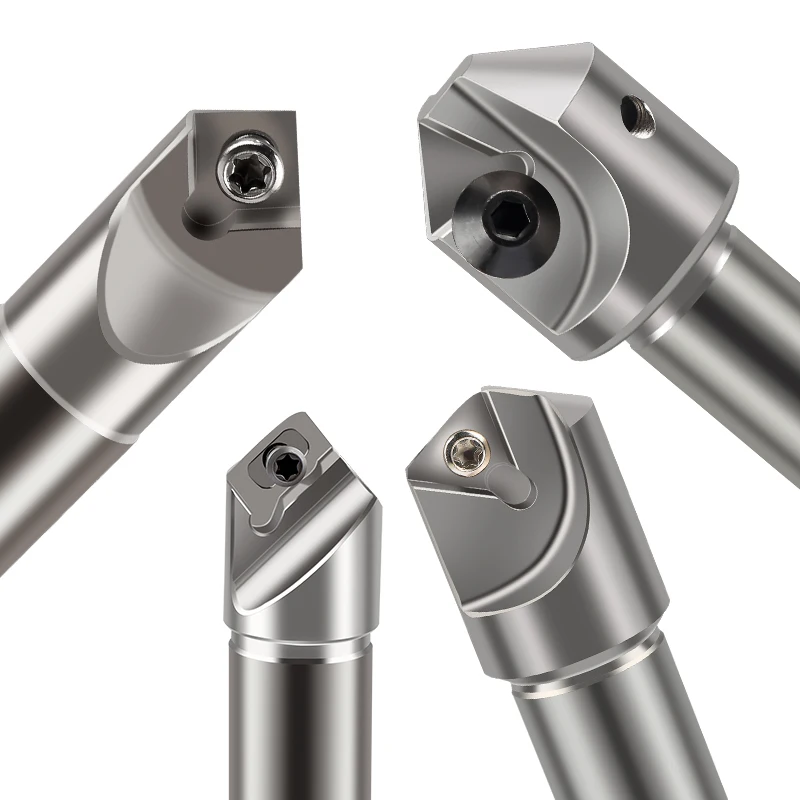 Chamfering Cutter Lathe End Mill Milling Knife SSP SSK SSY SSH TP45 TCMT Chamfer End Milling Cutter CNC Tool Holder
