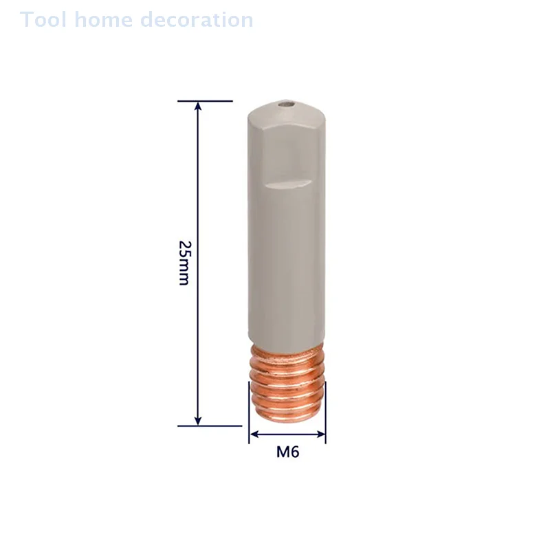 5pcs MB15AK Welding Nozzle Tips Coating Protect Gas Nozzle Tip 0.8mm MIG Welding Tool Parts