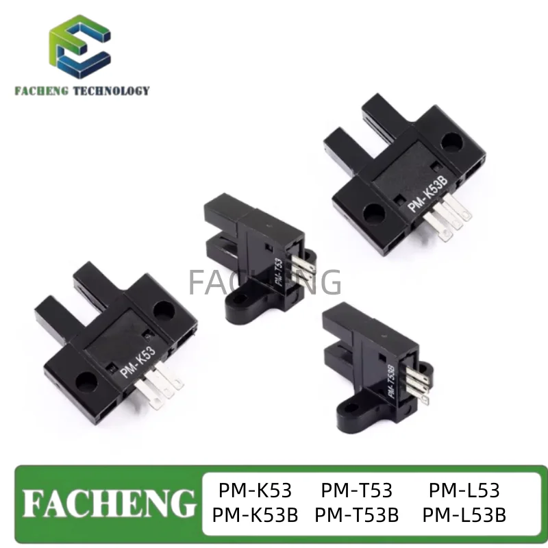 PM-T53 PM-T53B PM-K53 PM-K53B PM-L53 PM-L53B U Slot Photoelectric Sensor Switch Limit Switch for 3D Printer CNC Machine