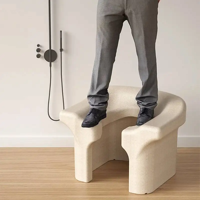 Household Items Small Chair Folding Wooden Chairs Plastic Women's Tennis Constipation Bathroom Supplies Toilet Stool Adults