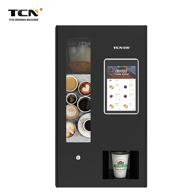 TCN venda quente pequena máquina de venda automática de café de mesa fornecedor de café para escritório