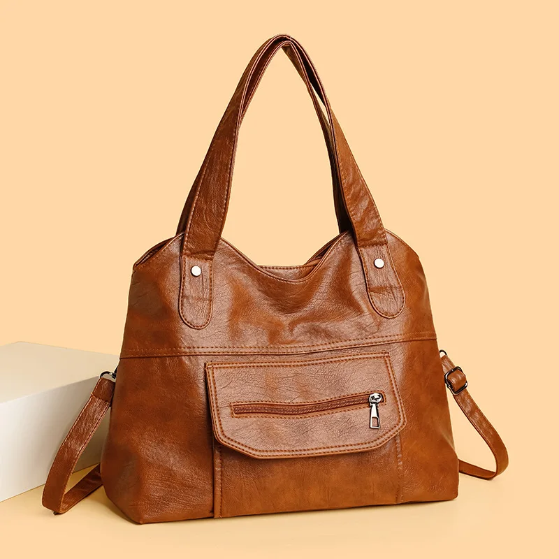 

2025 New Women Shoulder Bag Denim Crossbody Bag Fashion Multi Pocket Small Square Bag Elegant Commuter Underarm Purse