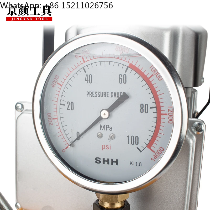 HHB-700-D3 Factory 700 bar High Pressure Hydraulic Pump Electric Portable Oil Pump Post Tension Oil Pump