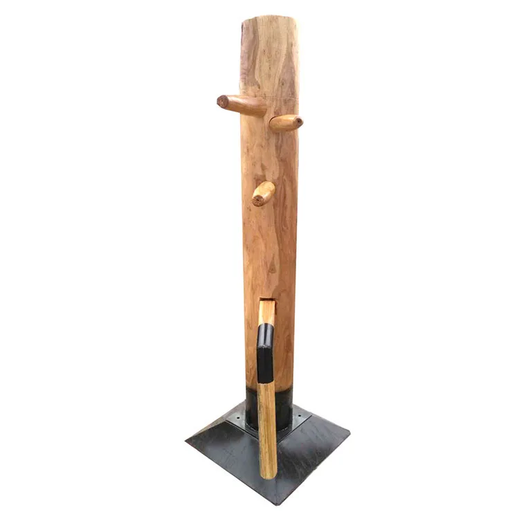 Popular Free Standing Wooden Dummy for Wing Chun Kung Fu Manufacturer's Wholesale Price Factory Direct Martial Arts Equipment