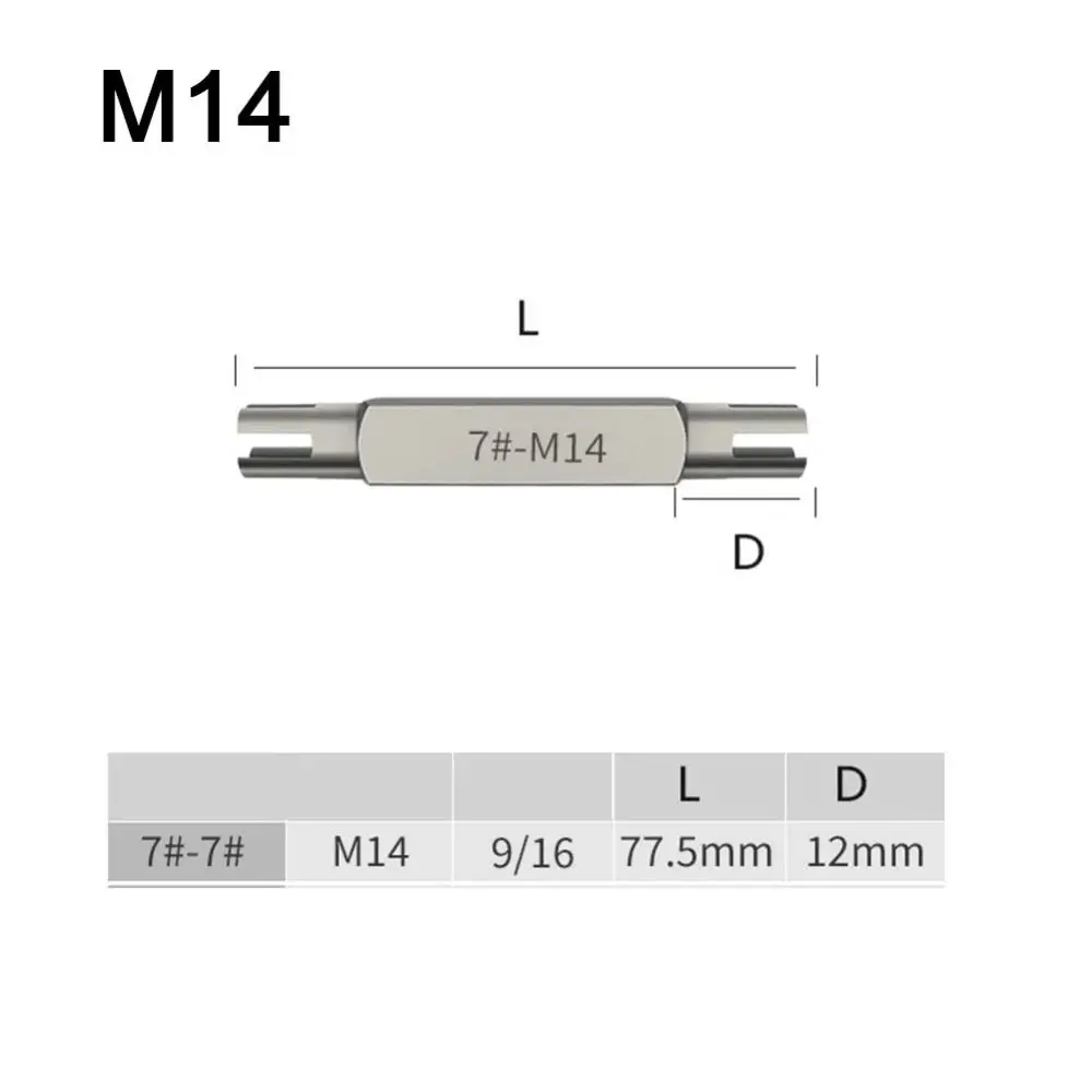 M4/5/6/8/10/12 Double Head Screw Remove Tools Multifunctional Hex Damaged Screw Tap Extractor Easy Removal Powerful Claw