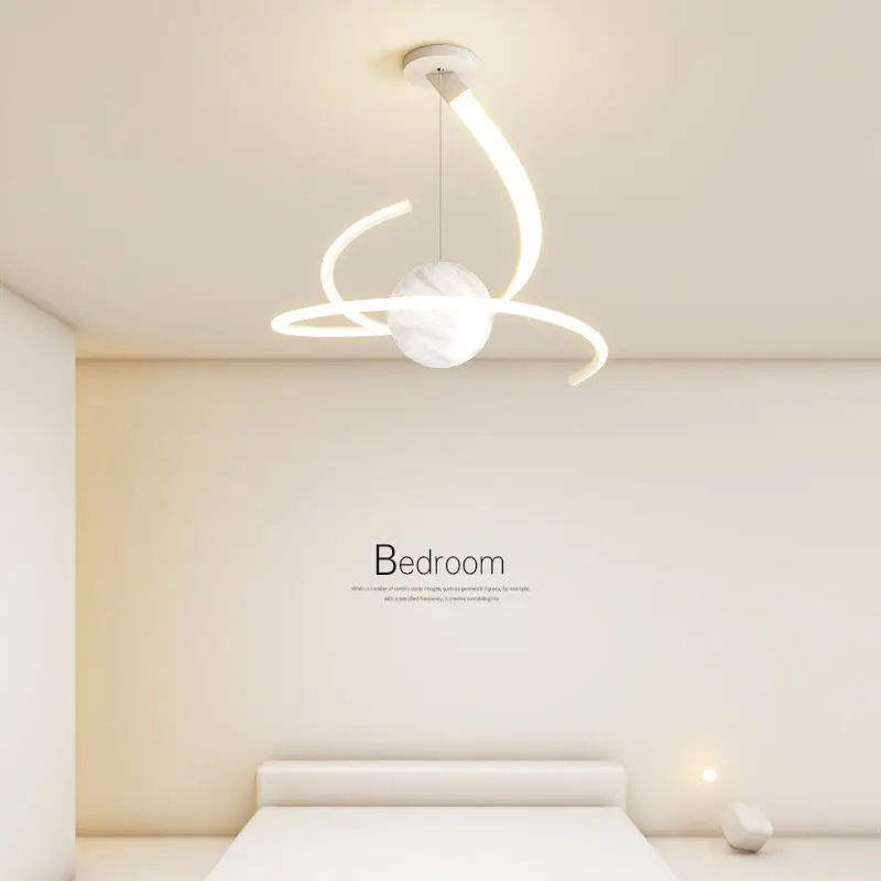 Dining room lamp pendant lamp minimalist modern LED bedroom lamp living room lamp dining room lamp 2023 dining table lamp