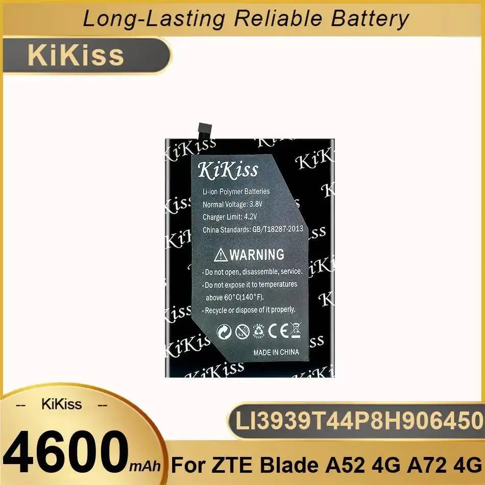 

Long-Lasting LI3939T44P8H906450 For Zte Blade A52 4G A72 4600Mah Mobile Phone Battery
