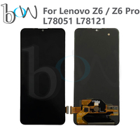 For Lenovo Z6 Pro L78051 LCD Display Touch Screen Digitizer Glass Panel Sensor Full Assembly For Lenovo Z6 L78121 Repair Parts