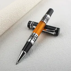 High Quality Luxury Metal Ballpoint Pen Sculpture Pattern Roller Pen Office School Stationary Pen