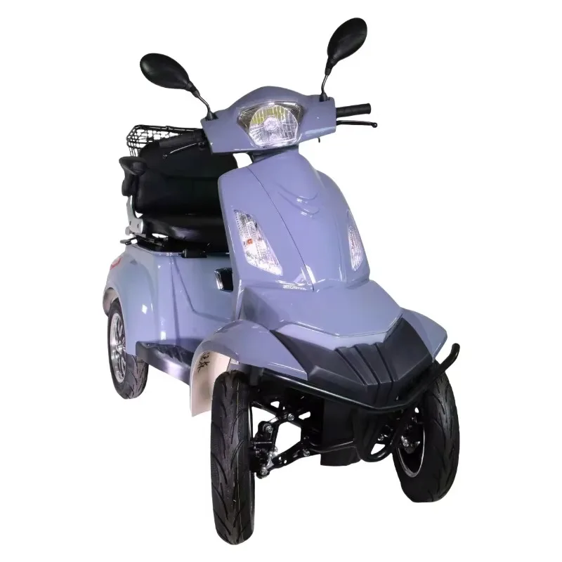 40km Range E Citycoco 1000W Brushless Electric Scooter with Basket Safety Belt 25km/h EEC