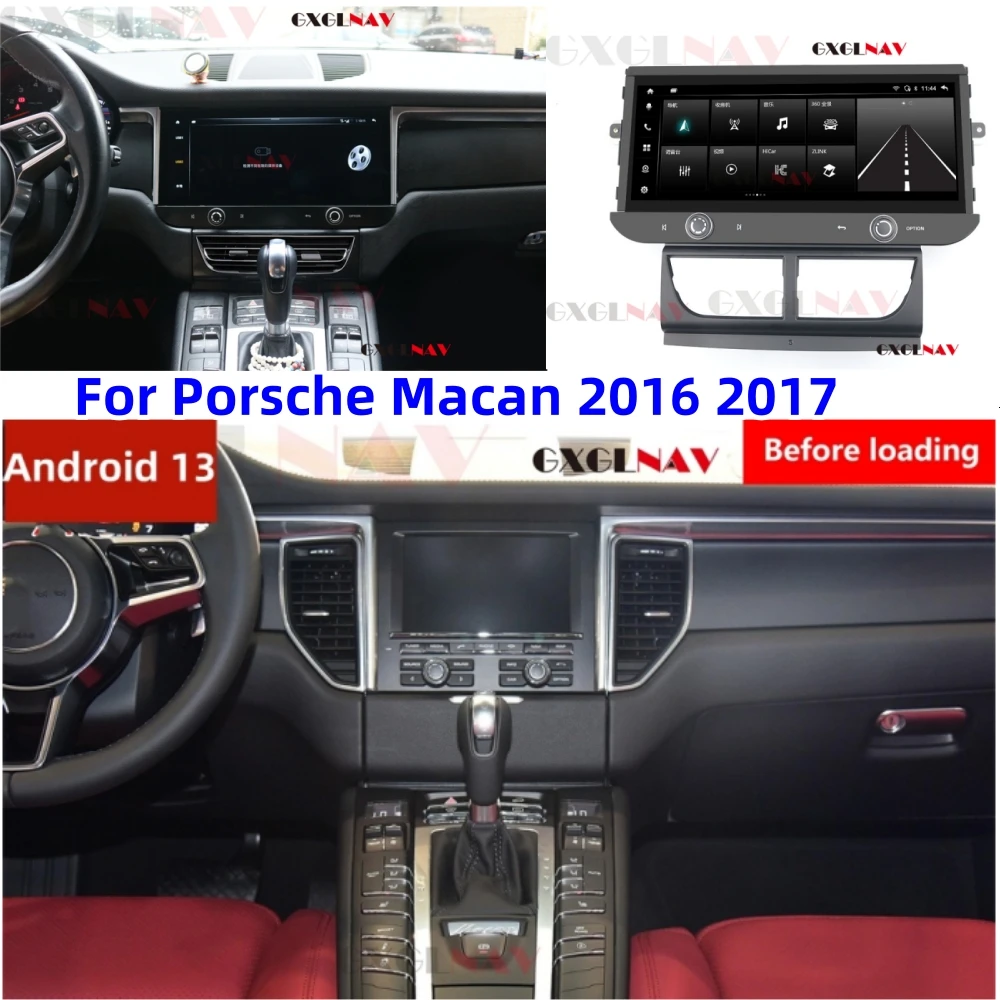 

12.3 Inch Android 13 For Porsche Macan 2016 2017 Car Radio Multimedia Automotive Stereos Video Player GPS Navigation Head Unit