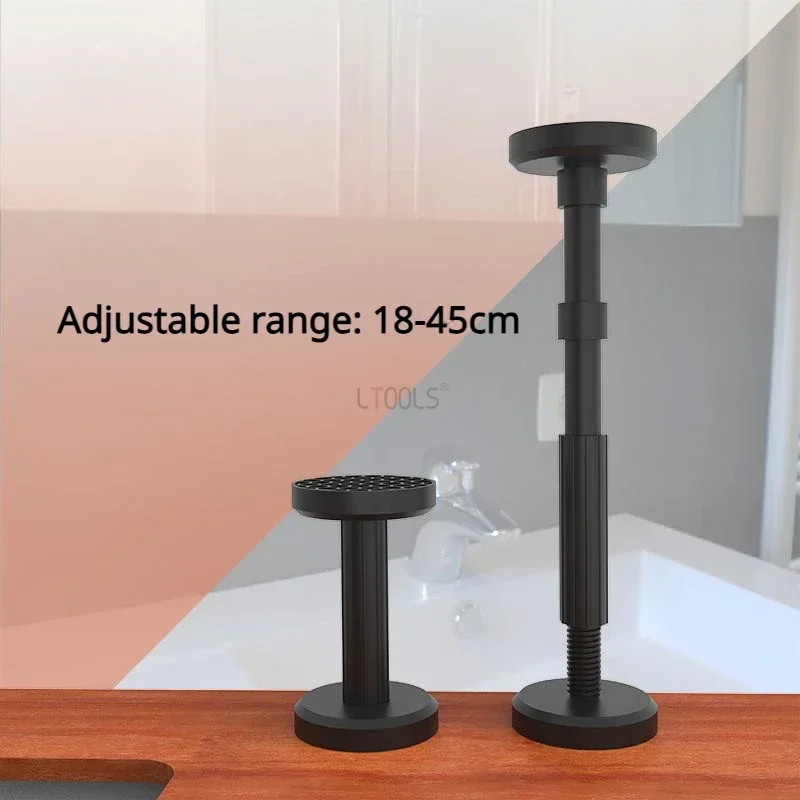 Furniture Increase Height Support Beam 18-45cm Cabinet Install Lifting Bracket Positive Negative Screw Adjustable Supporting Leg