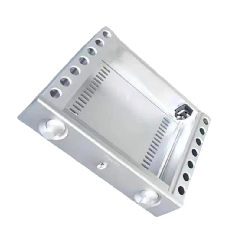 CNC machined all-aluminum power amplifier chassis shell Aluminum alloy precision machined audio equipment components