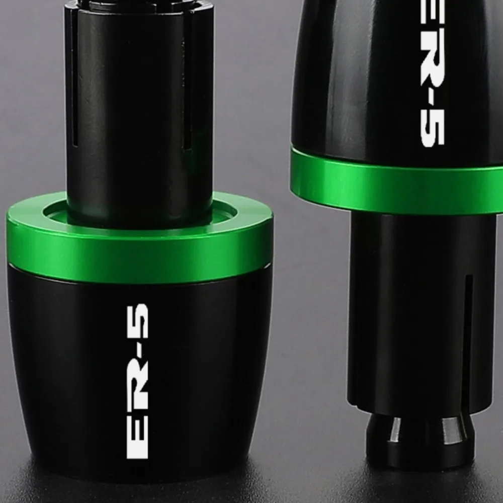 

For KAWASAKI ER-5 500 ER5 2001-2005 2006 2007 Motorcycle Handle Bar End Handlebar Grips ends Cap Plug Slider Counterweight cover