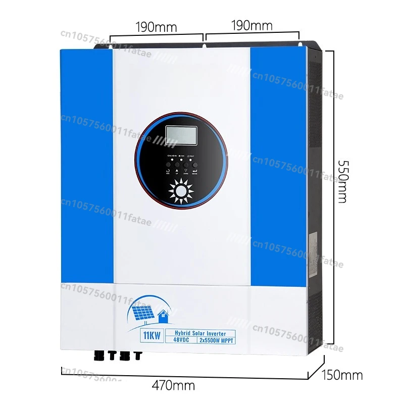 

11KW off-grid solar inverter 48V150A supports battery-free start-up and parallel three-phase single-phase