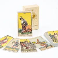 The Classic Tarot Cards Deck 78Pcs For Easy Beginners Fate Fortune Telling Party Tabletop Board Game Toy 5