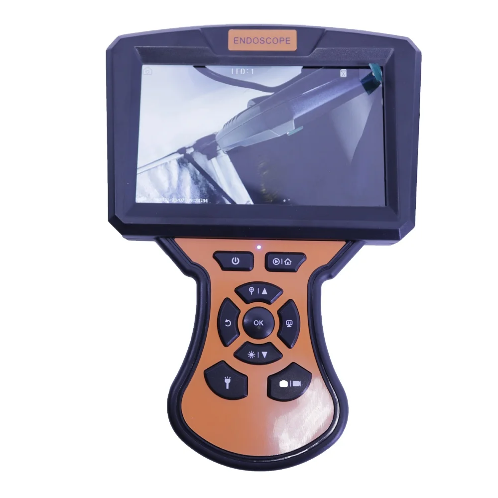 M50 Dual-camera Borescope Inspection Camera Dual Lens Snake Borescope Pipe Camera Endoscope