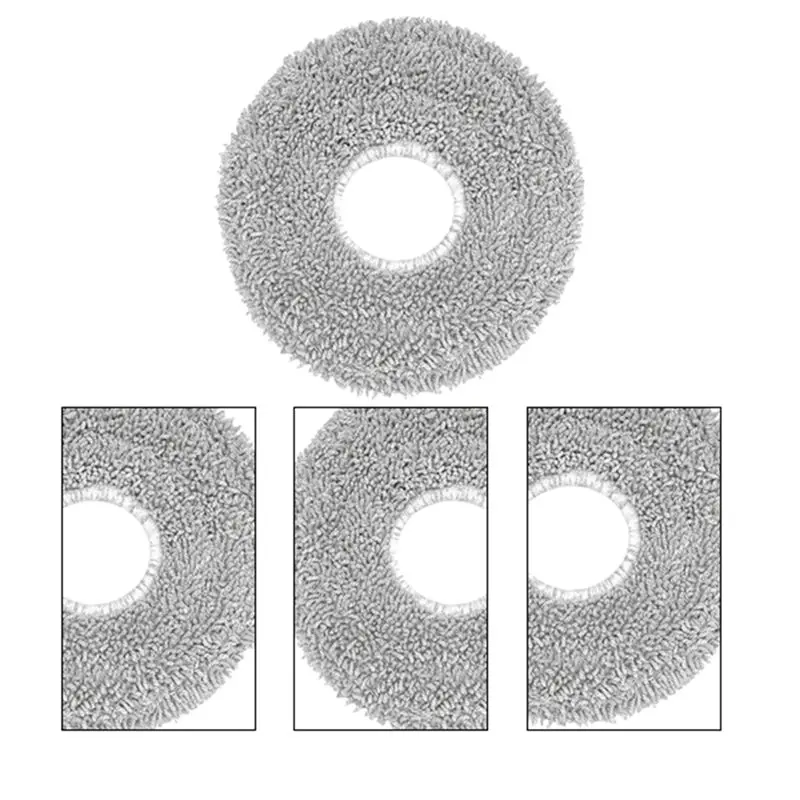 A83x-peças de reposição-6 peças almofadas de esfregão para robô aspirador de pó 3i p10 ultra pano de esfregão