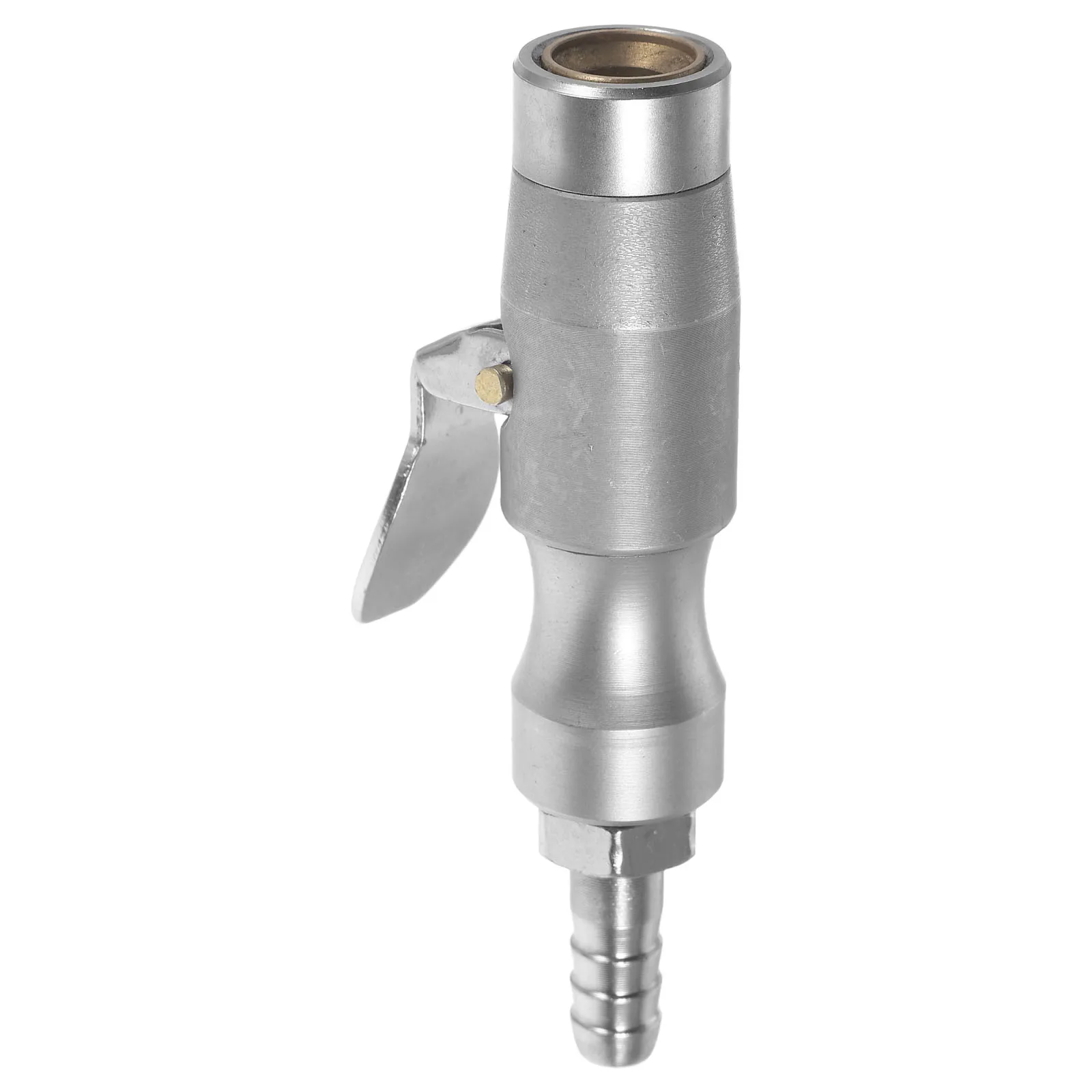 

Self-Locking Air Chuck for Tires Heavy Duty Copper and Steel Inflate Tool Fast Easy Connection Compatible with Most Car Gauges