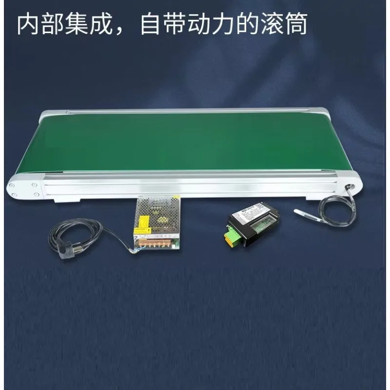 

Electric Micro Conveyor Belt Roller Automatic Express Transport Industry Bearing New Condition