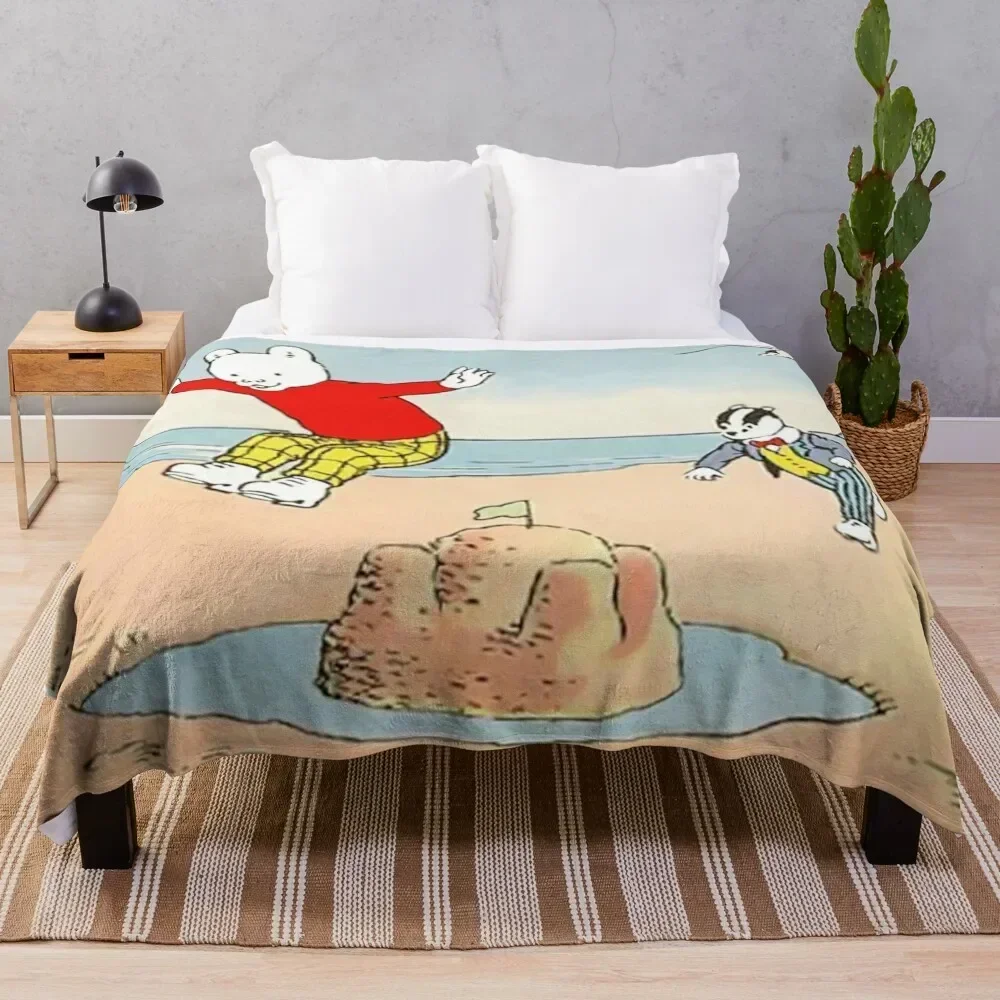 Manta Rupert, Manta Suave y Cálida, Regalo para Abuelos