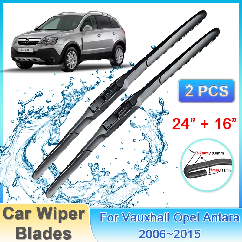 

Car Windscreen Wipers For Vauxhall Opel Antara 2006-2015 2008 Auto Front Windscreen Wipers Blades Windshield Tools Accessories
