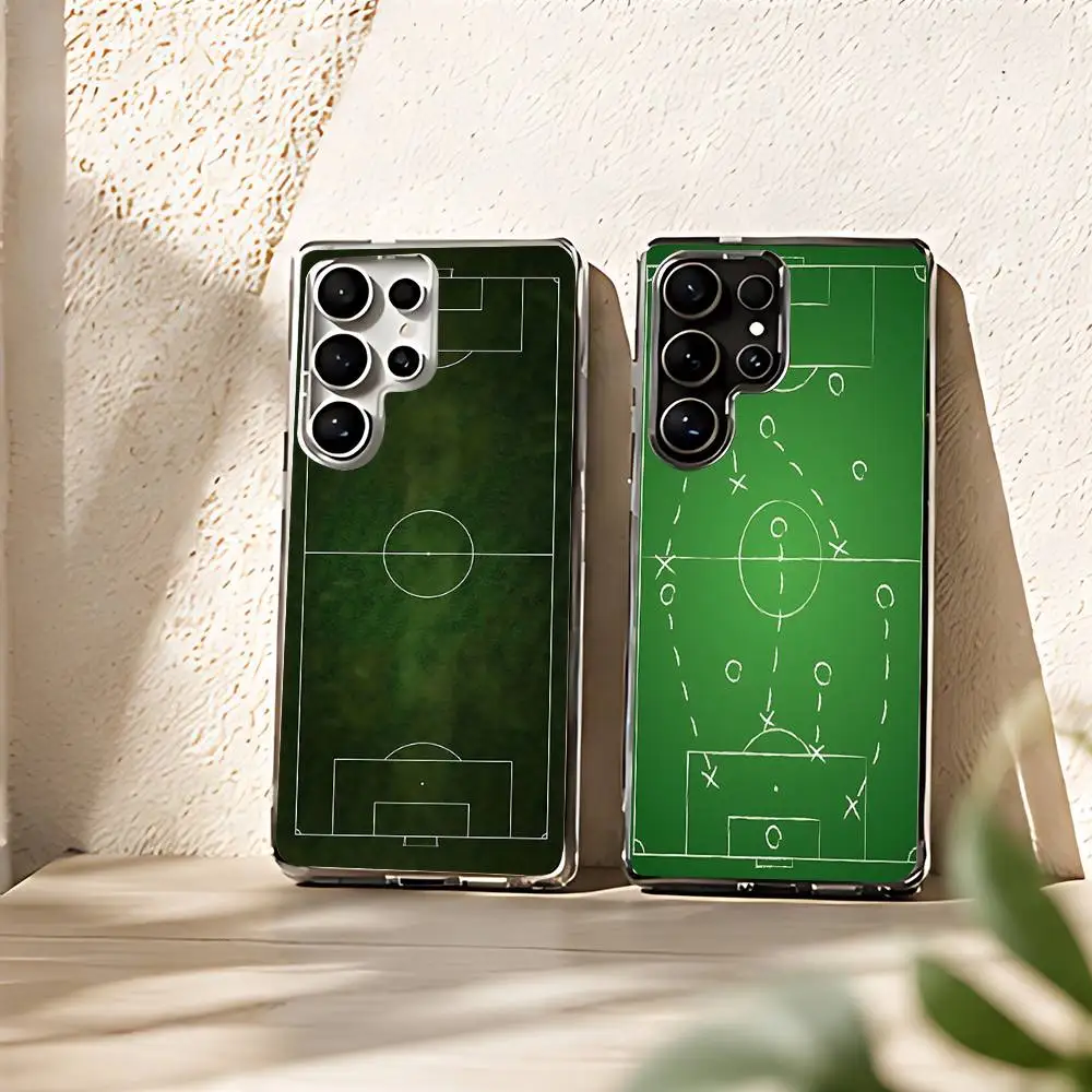 Football Soccer Tactics Time Phone Case For Samsung Galaxy S21 S22 S23 S24ULTRA S25ULTRA FE Ultra Plus5G A52S S26 Cover