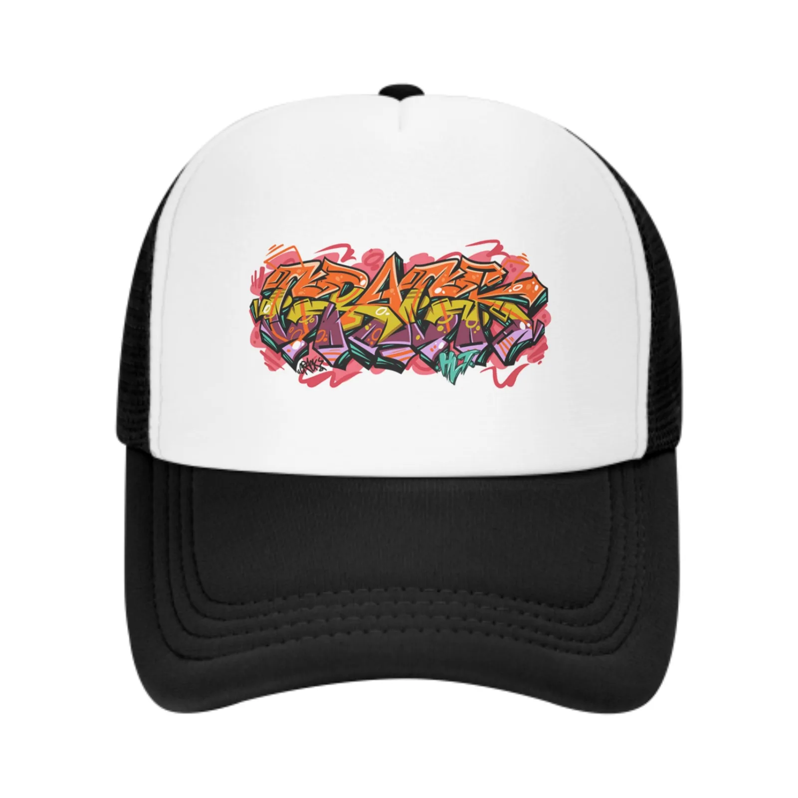 

Colorful Letter Logo Baseball Caps Fashion Trucker Hat Unisex Mesh Caps for Women Men Outdoor Leisure Travel Neutral Sunshade