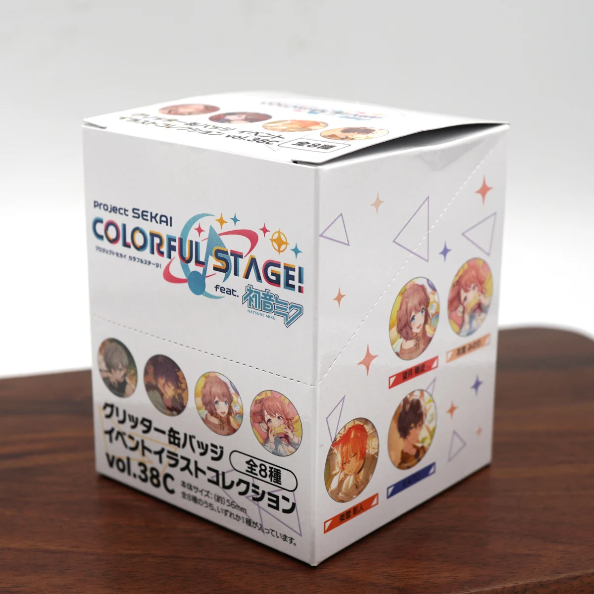 SEKAI PROJECT Game Vol. 38 C 25 Nightcore 25N LEO/NEED VBS Mizuki Mafuyu Honami Shiho Akito Minori Original Badge Pins