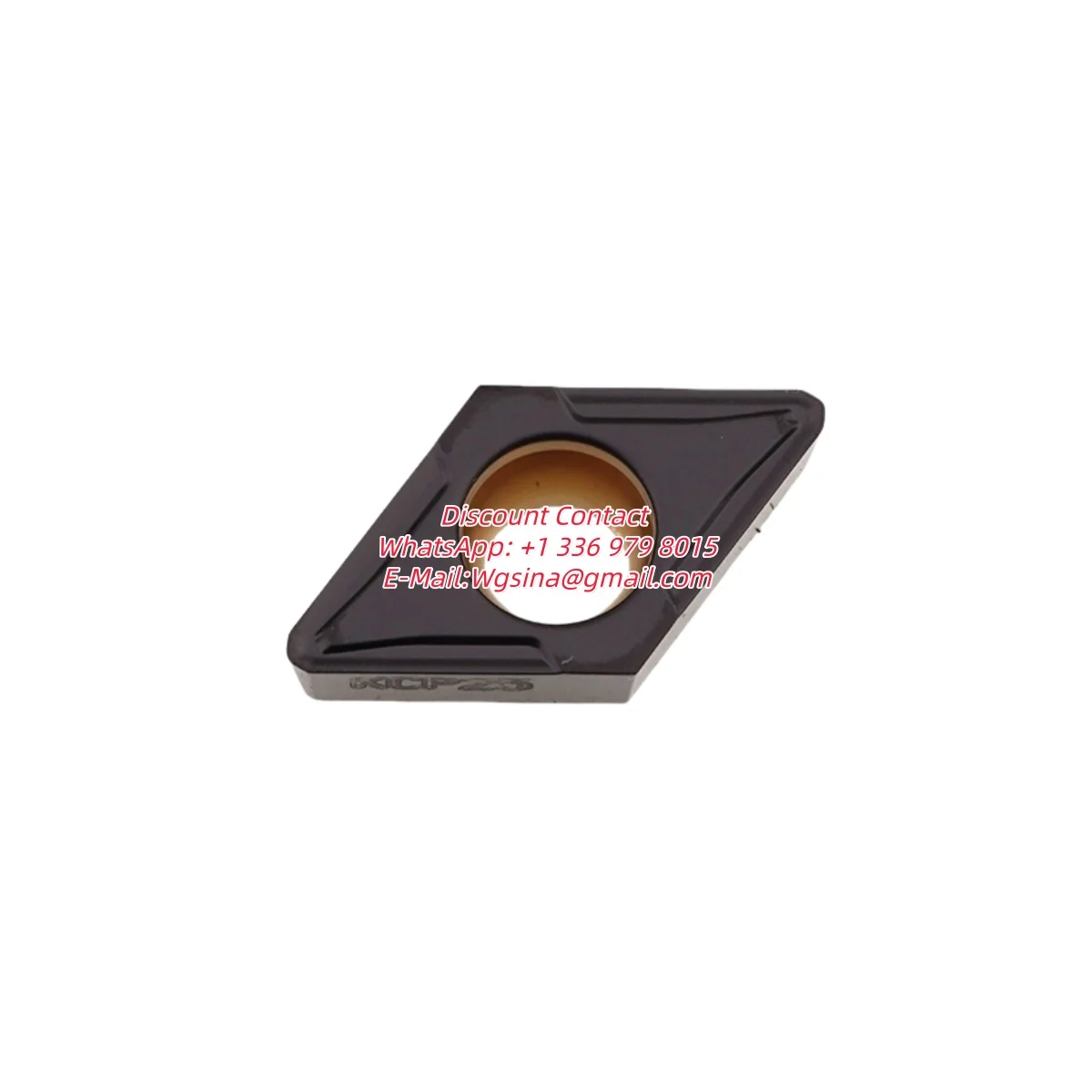 

DCMT Turning Insert DCMT0702 11T308 K10U KC5010 for Finishing and Medium Cutting