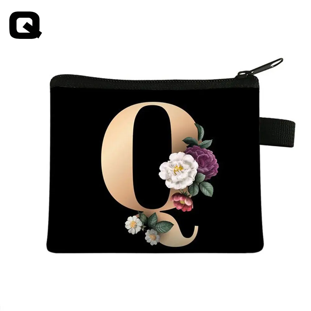 1Pcs PU Cute Cosmetic Bag Makeup Organizer Credit Card Holder Card Holder Wallet Pouch Storage Bag Coin Purse