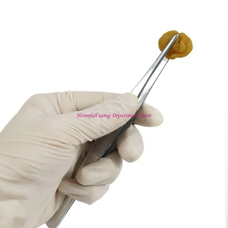

Precisions Tweezers Steel Straight Tweezers for Electronics Laboratory Work Jewelry Making Craft Soldering