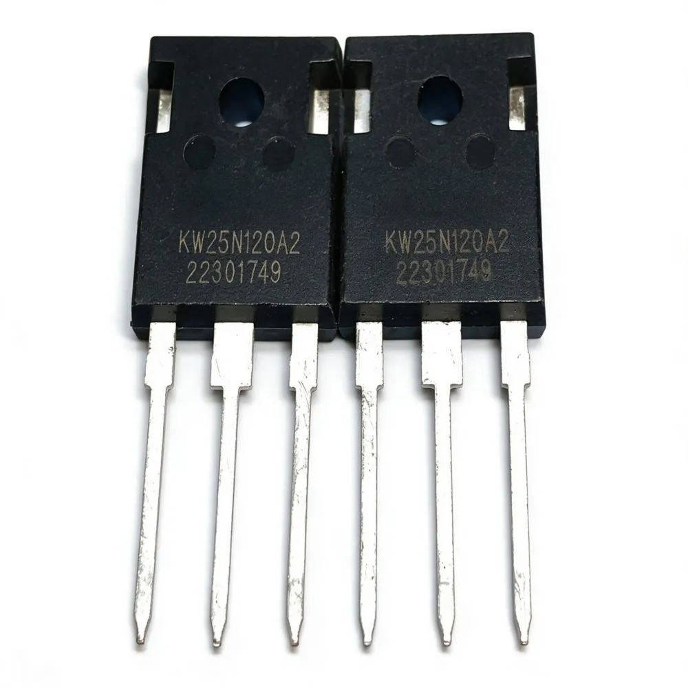 5PCS KW25N120A2 25A 1200V FGH25T120SMD 1200V 25A WML40N55C4 550V HUF75344G3 75344G 75A 55V BTS428L2 428L2 IRFP340B 400V 11A
