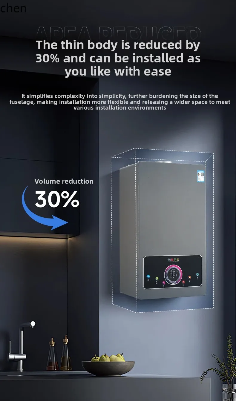 LXC caldaia sospesa forno di riscaldamento domestico foglio di gas riscaldamento acqua calda forno di riscaldamento a gas a doppio scopo