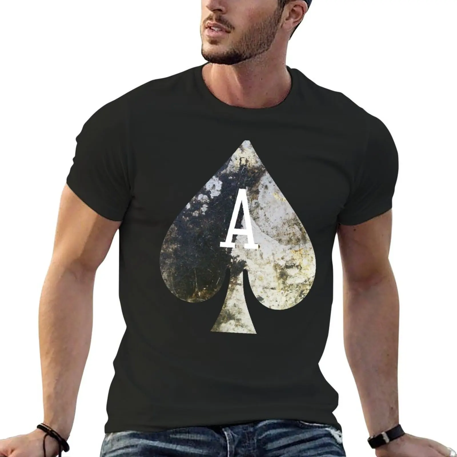 

Ace of Spades T-Shirt blanks oversized cute tops cotton t shirt men