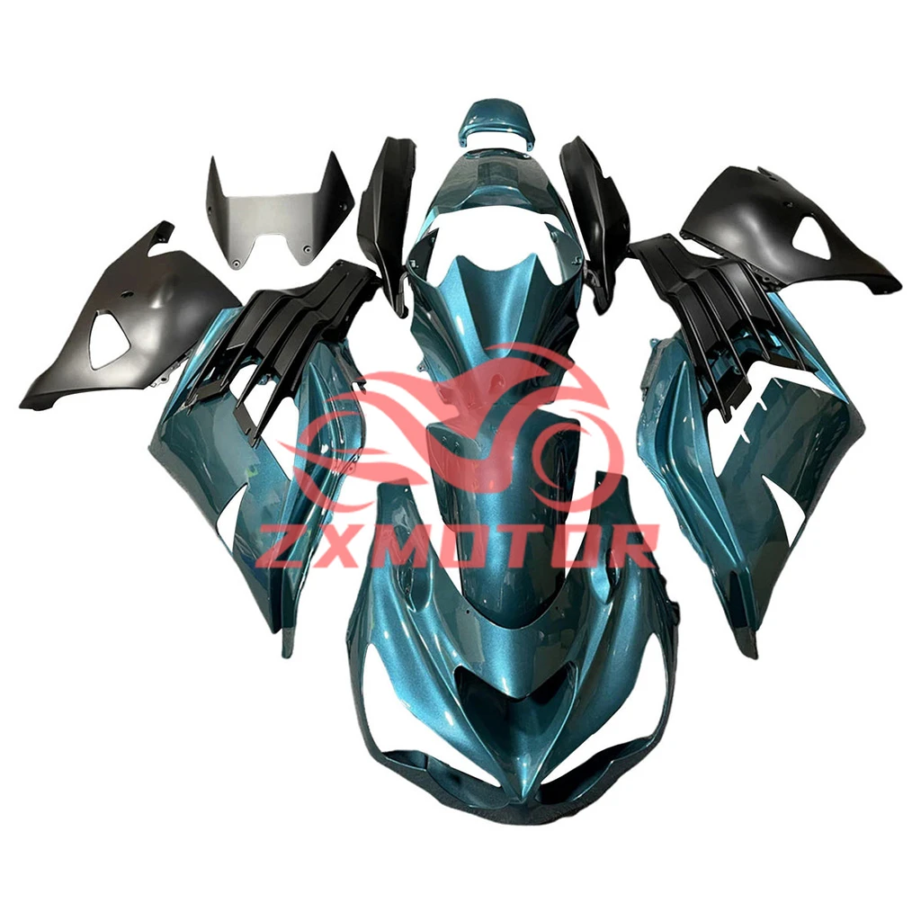 لكاواساكي ZX14R 2012 2013 2014 2015 2016 2017 2018 2019 2020 2021 0222 الهدايا المجمعة ZX 14R Fairings ABS حقن جديد