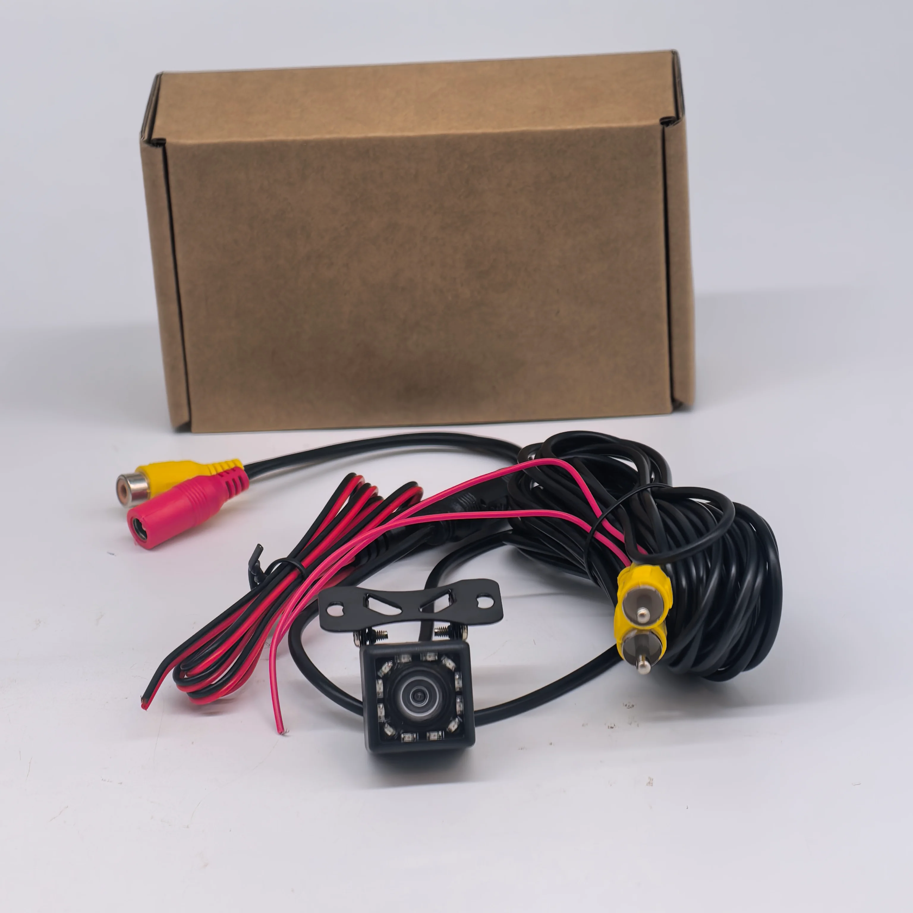 Car Rear View Camera 12IR Night Vision Reversing Automatic Parking Monitor CCD IP68 Waterproof 170 Degree High-Definition Image