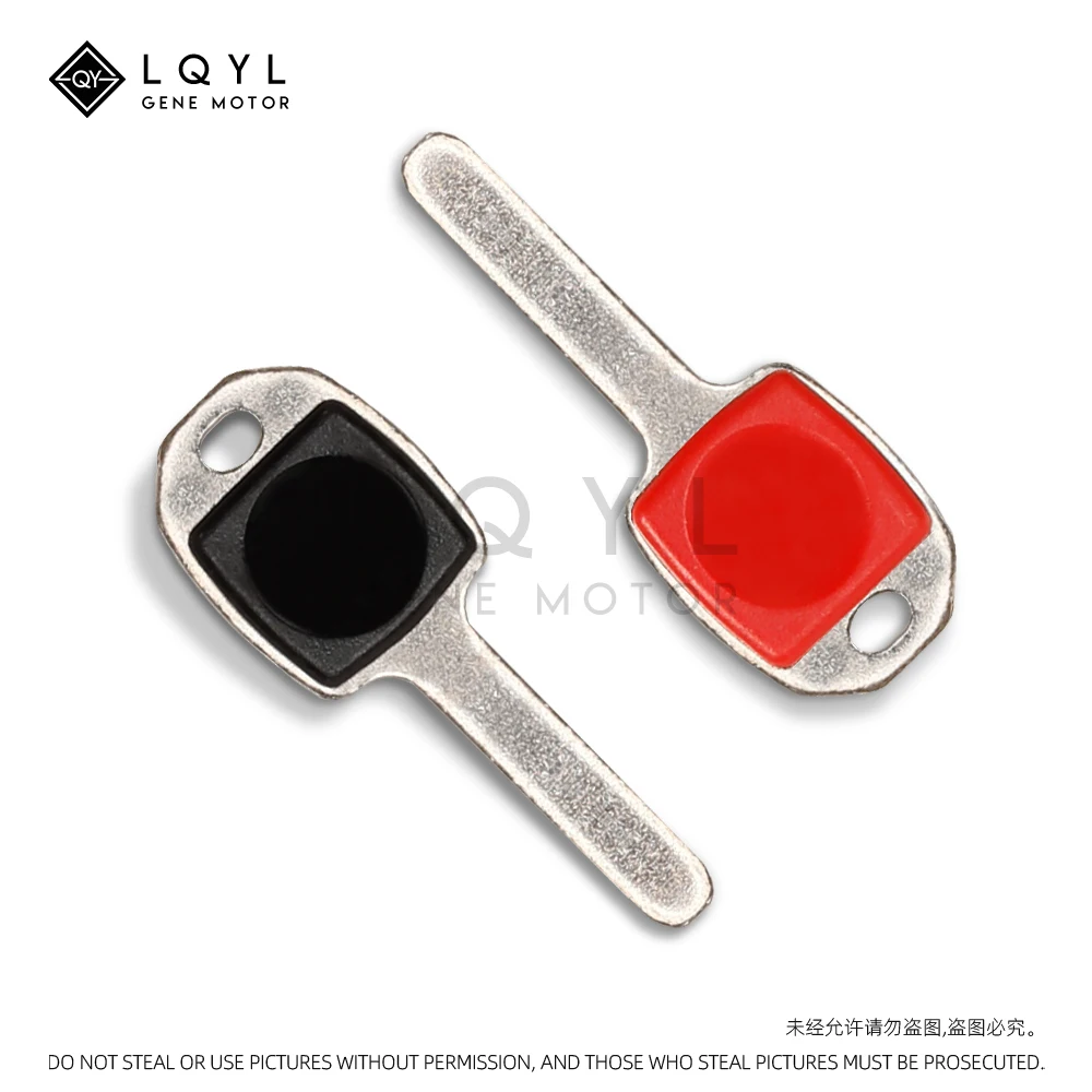 LQYL 6 قطعة دراجة نارية جديدة فارغة استبدال مفاتيح غير مقطوعة ل هارلي سوفتيل شارع فات بوب الكلاسيكية التراث سليم منخفض رايدر