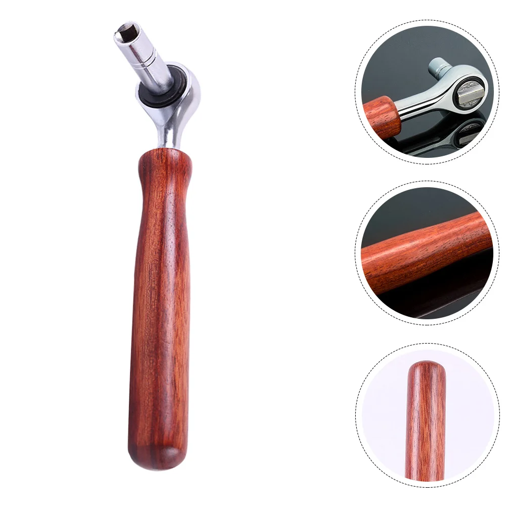 1Pcs Guzheng Quadrilateral Tuning Wrench Professional Durable Practical Wooden Handle Portable Musical Accessory