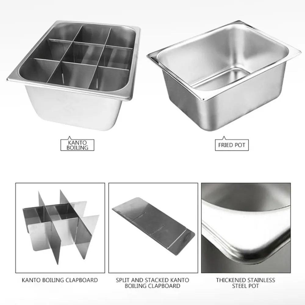 

2025 Commercial frying oven, dual purpose barbecue oven, dual purpose oven, Kanto iron plate cooking tool