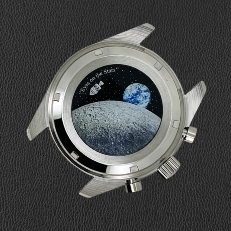 Multifunctional 39.7mm Speedmaster Watch Case Suitable for FIT