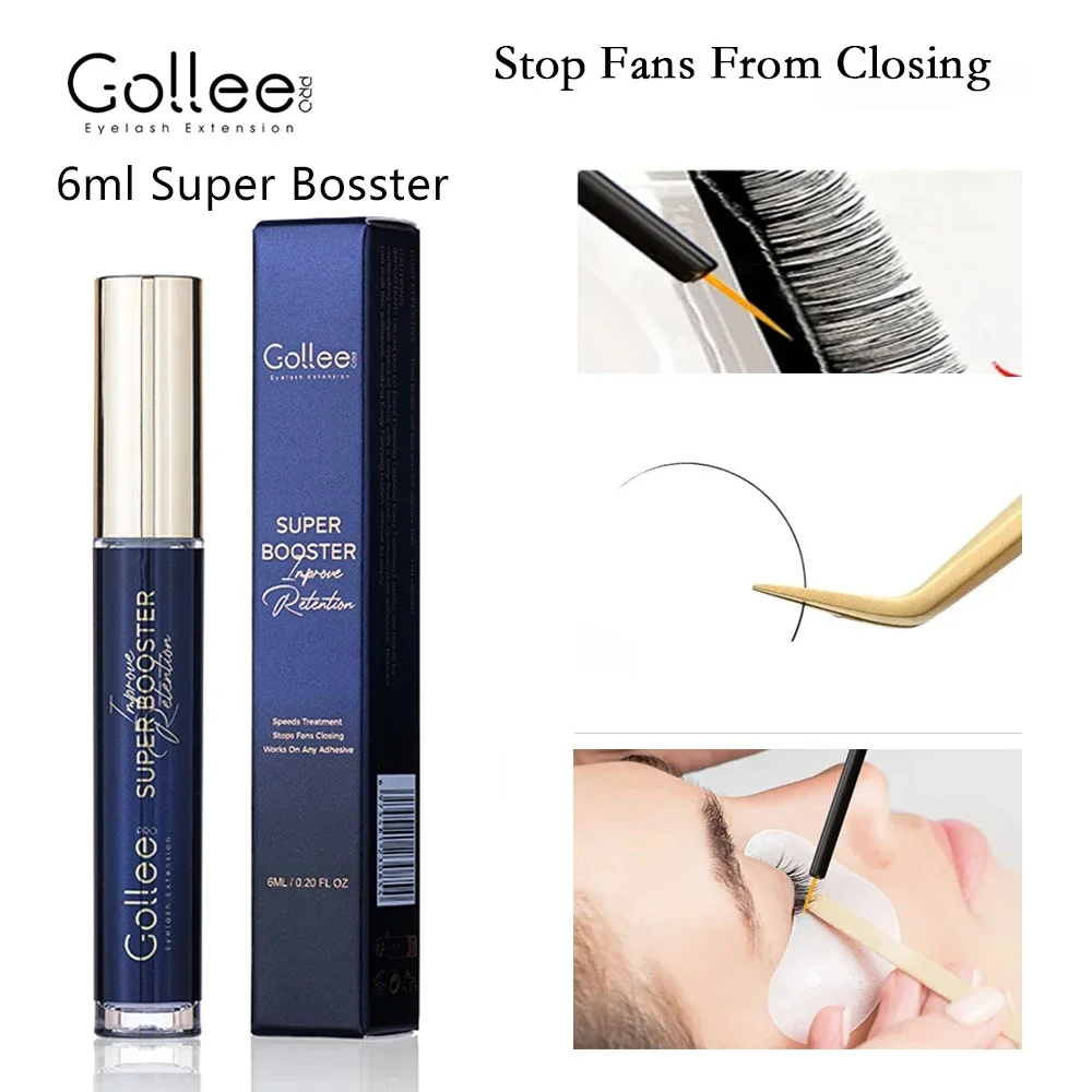 Gollee Glue Accelerator 6ml Help Bond Lash Glue Fast Dry Enhance LastingProfessional  Super Booster Bonder Glue Help Adhesive