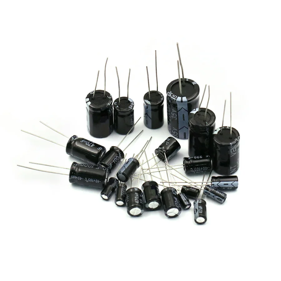 Capacitor eletrolítico de alumínio, radial, 10uF, 16V, 10MFD, 16WV, 3x5mm, 10UF16V, 100 PCes
