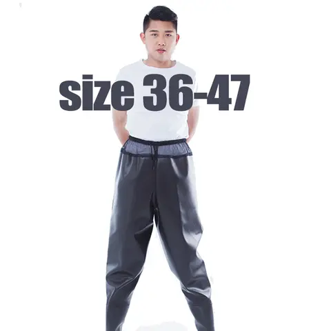 Waterproof Fishing Waist Waders Pants Rain Boots Oxford Sole Hunting Wading Trouser Adult Men Women Fishery Gear Fishing Apparel