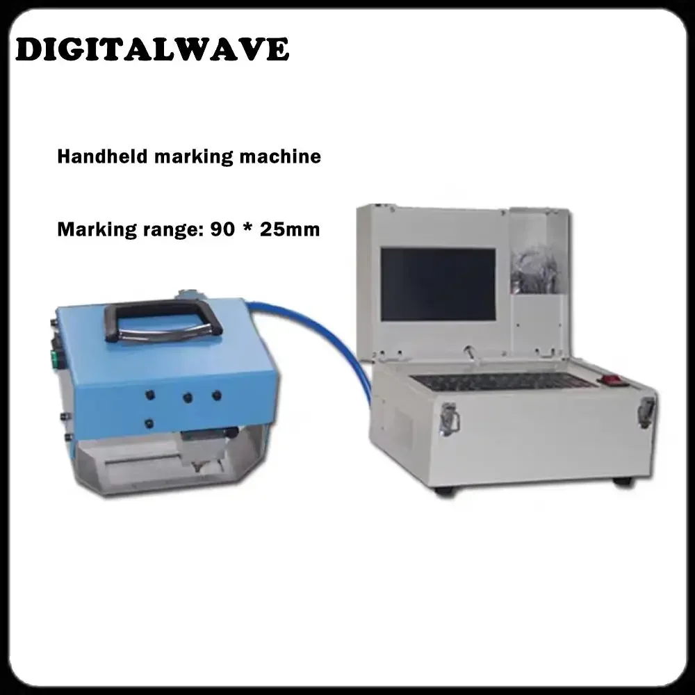 

90 * 25mm handheld metal engraving machine for VIN number chassis vehicle identification number depth marking