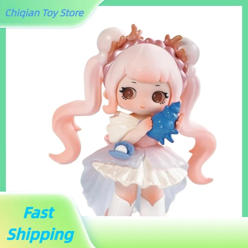 

Authentic new product pear fifth generation blind box dazzling stone carving trendy toy cute figurine cute girl peripheral gift
