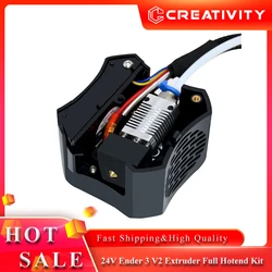 24V Ender 3 V2 Extruder Full Hotend Kit with 4010 Cooling Fan 0.4mm Nozzle Aluminum Heating Block Ender3 V2 3D Printer Hot End