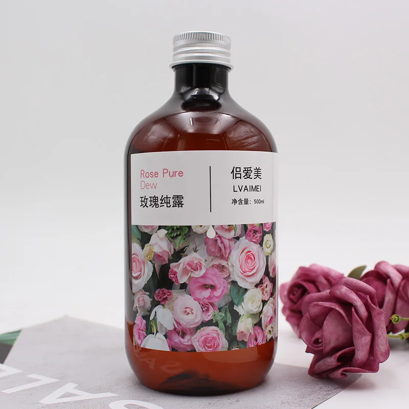 

Rose Brightening Hydrosol 500ml Lotion Toner Brightening Skin Tone Refreshing Oil Control Whitening Yellow Beauty Salon